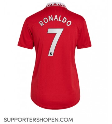 Manchester United Cristiano Ronaldo #7 Hemma Matchtröja Dam 2022-23 Kortärmad